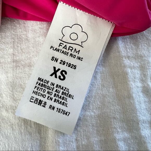 FARM RIO Reversible Tiki Bananas Lucy One-Piece Swimsuit XS MSRP $145 - Picture 11 of 13